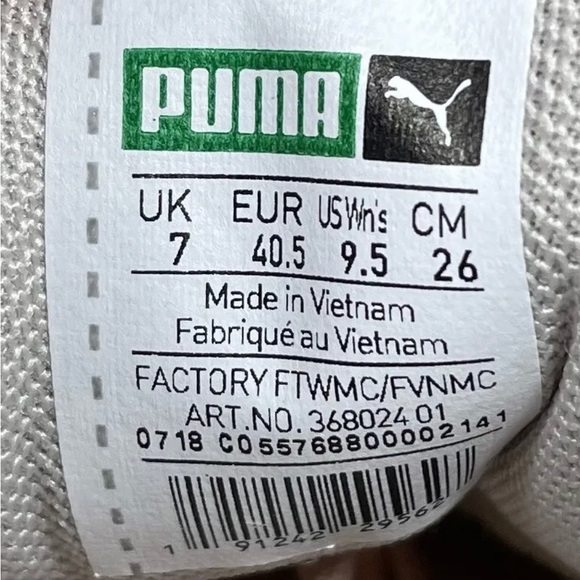 Size 9.5 - Puma Thunder Desert Women’s Shoes Natural Vachetta 368024-01 - Picture 9 of 9